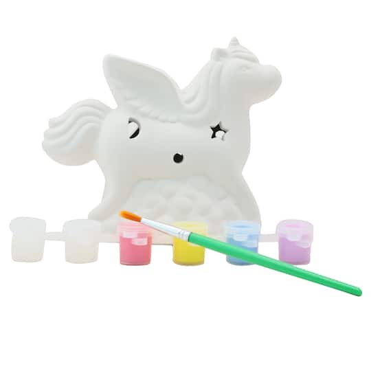Paint Your Own 3D Light Up Ceramic Unicorn Kit by Creatology&#x2122;
